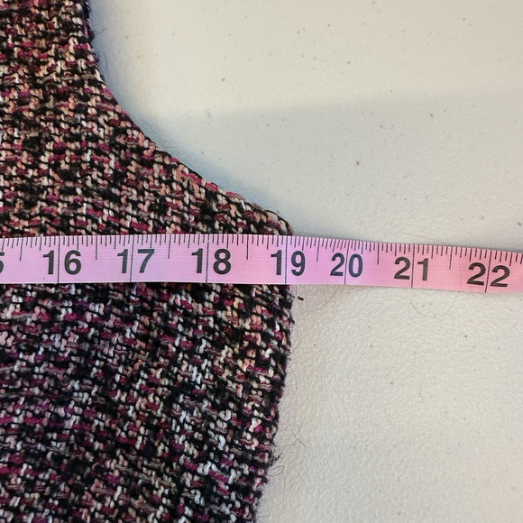 Diane Von Furstenberg Yvette Dress Womens Size 12 Boucle Tweed Preppy Academia - Picture 5 of 9